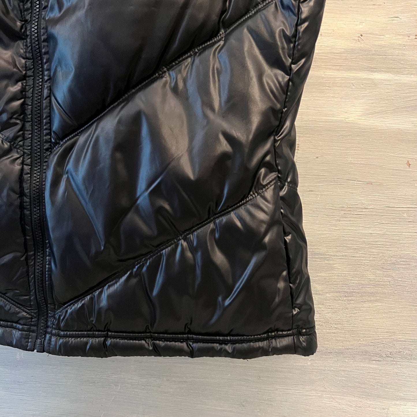 Old Navy Black Puffer Outerwear Vest Size XL Good Condition
