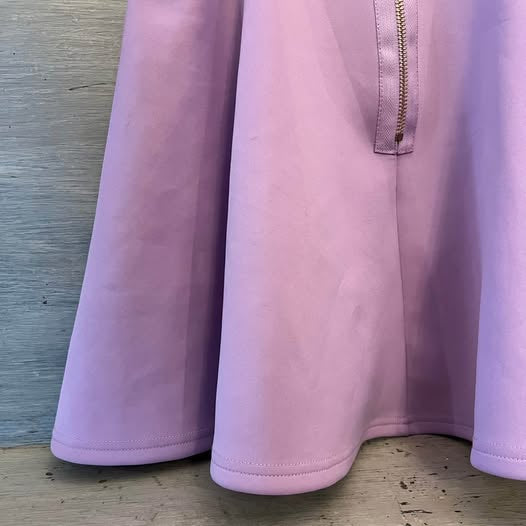 Urban CoCo Retro Lilac Purple Bib Overall Mini Dress Medium Good Condition