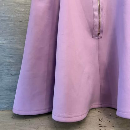 Urban CoCo Retro Lilac Purple Bib Overall Mini Dress Medium Good Condition