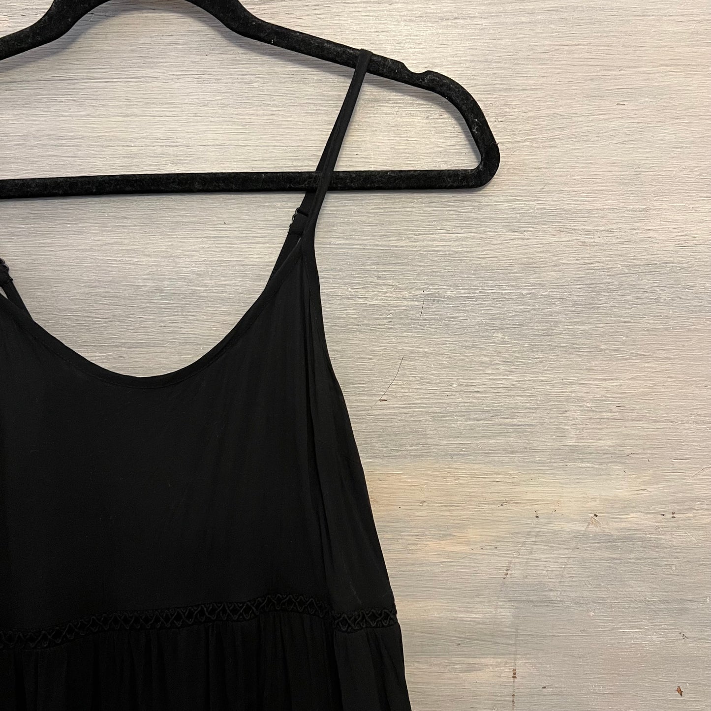Mossimo Boho Sleeveless Black Sundress Small Like New