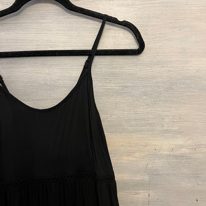 Mossimo Boho Sleeveless Black Sundress Small Like New