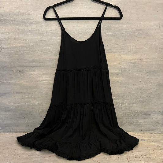 Mossimo Boho Sleeveless Black Sundress Small Like New