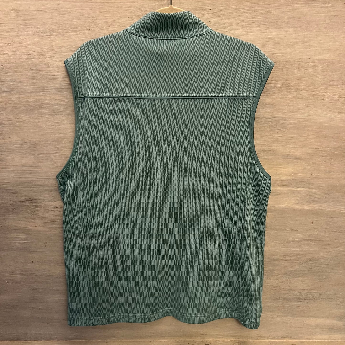 Greg Norman Teal Pullover Play Dry Golf Vest Large Like New