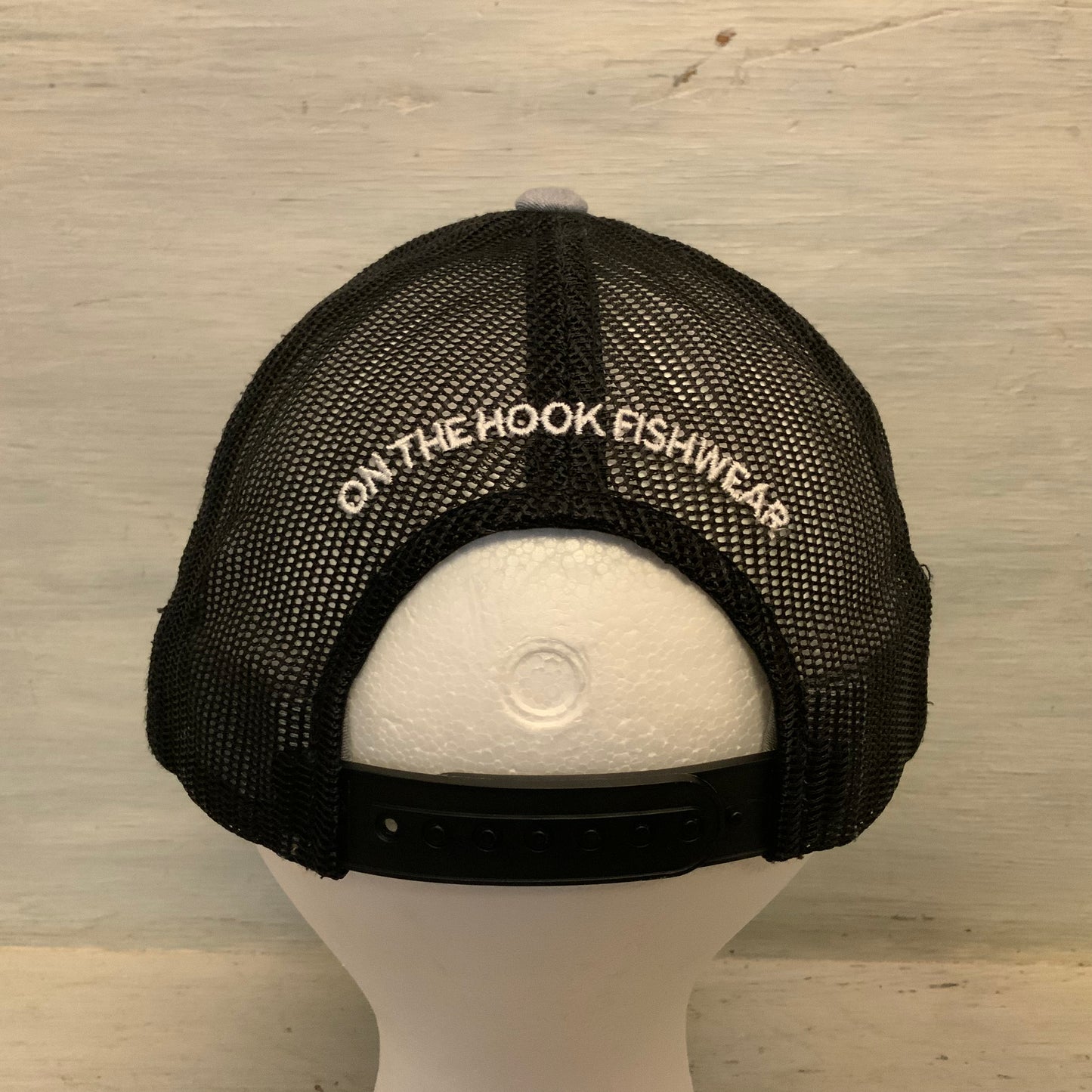 Richardson 112 On the Hook Fishwear Trucker Snapback Ballcap Adjustable Size Good Condition