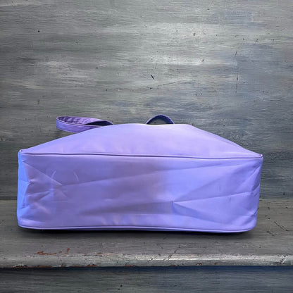 Simply Southern Purple Selectively Social Tote Bag 19x11x6 Good Condition