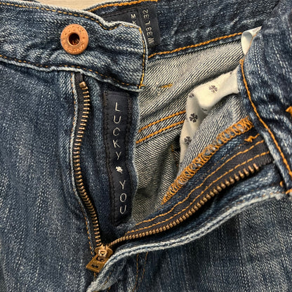 Lucky Brand 221 Original Straight Medium Wash Jeans 33x32 Like New