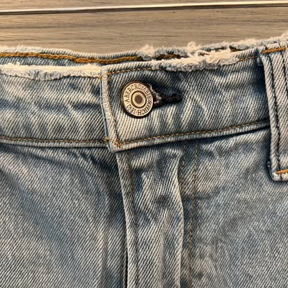 Abercrombie & Fitch Kick Flare Ultra High Rise Light Wash Jeans Size 28" Good Condition
