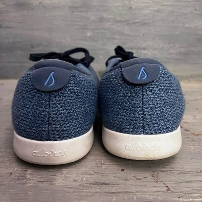 allbirds Tree Skipper Blue Mesh Casual Boat Shoes Size 12 Good Condition