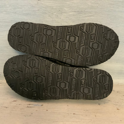 Sketchers Arch Fit Glitzy Beaded Black Flip Flop Thong Sandals Size 8.5 Good Condition