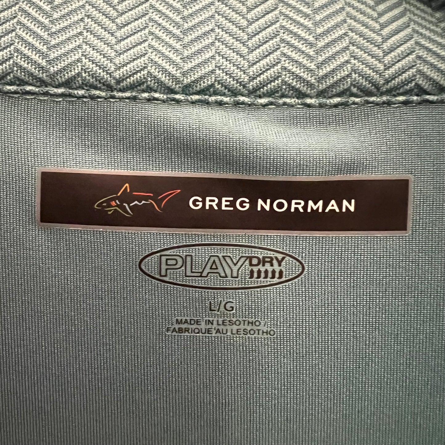 Greg Norman Teal Pullover Play Dry Golf Vest Large Like New