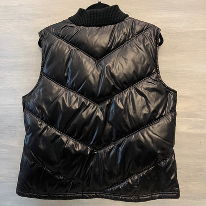 Old Navy Black Puffer Outerwear Vest Size XL Good Condition