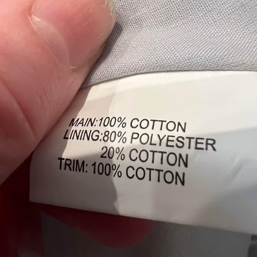 We are Kindred 100% Cotton Light Gray Eyelet Full Length Dress Size 8 Like New