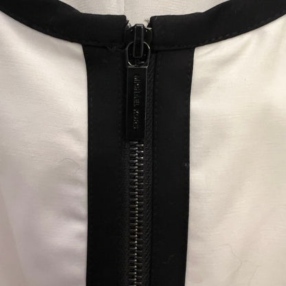 Michael Kors White Black Trim Sleeveless Dress Size 8 Good Condition