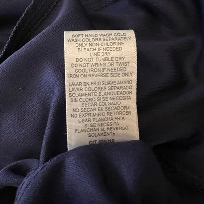 Glamour by Gabriella Skye Sparkly Navy Blue Fit and Flare Dress Size 6 Like New