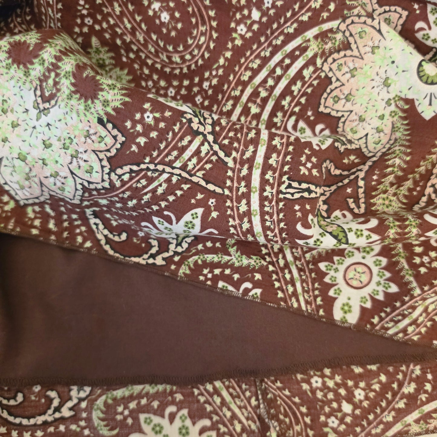 Xhilaration 100% Cotton Bohemian Paisley Print Halter Neck Mini Dress Size XL Good Condition