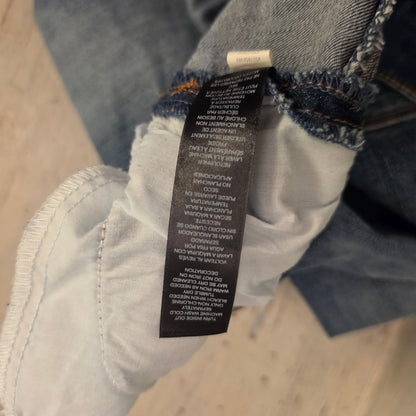 White House Black Market 73% Cotton "The Skimmer" Denim Skinny Jeans Size 10 Good Condition