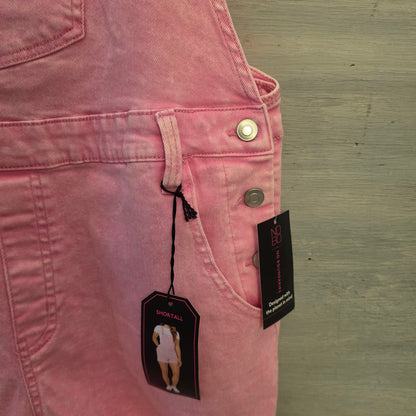 No Boundaries 99% Cotton Denim Bib Style Shortalls Size 3XL New with Tags