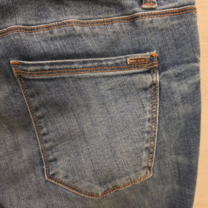 White House Black Market 73% Cotton "The Skimmer" Denim Skinny Jeans Size 10 Good Condition