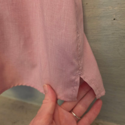 Magellan Outdoors Pink Classic Fit Fish Gear Button Down Shirt Size XXL Good Condition