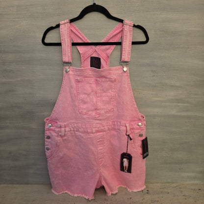 No Boundaries 99% Cotton Denim Bib Style Shortalls Size 3XL New with Tags