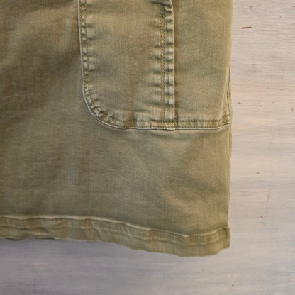 Pilcro & the Letterpress by Anthropologie "Charlie" Denim Mini Skirt Size U.S. 6 Good Condition