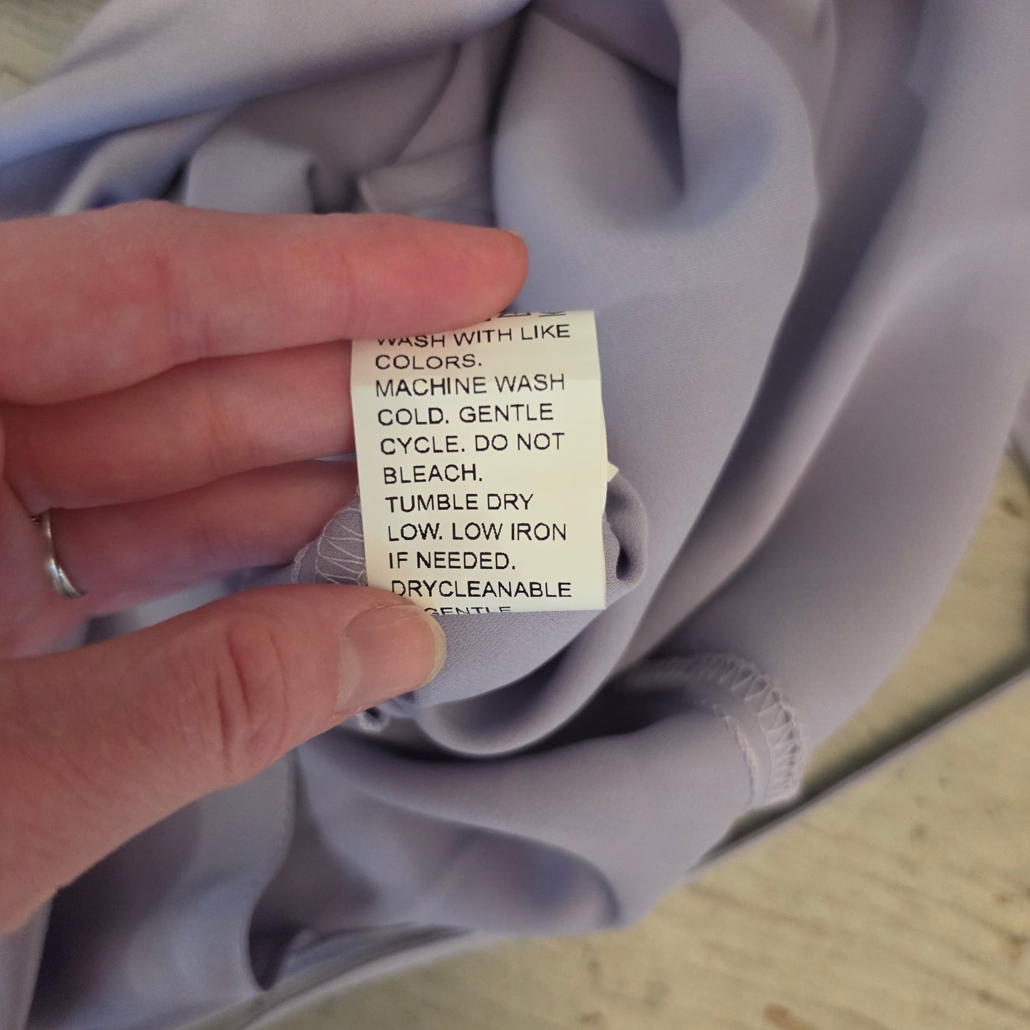 Shein Lavender Satiny Cowl Neck Spaghetti Strap Camisole Tank Blouse Size Large New with Tags