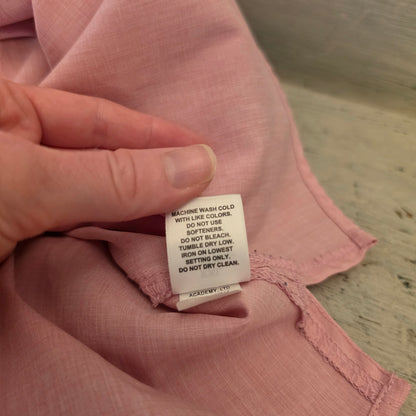 Magellan Outdoors Pink Classic Fit Fish Gear Button Down Shirt Size XXL Good Condition