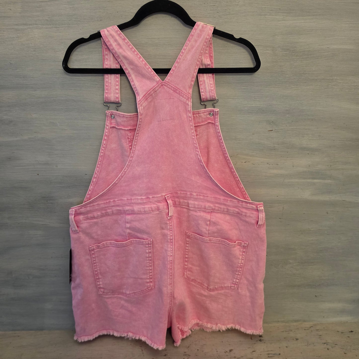 No Boundaries 99% Cotton Denim Bib Style Shortalls Size 3XL New with Tags