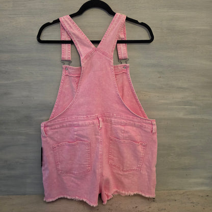 No Boundaries 99% Cotton Denim Bib Style Shortalls Size 3XL New with Tags
