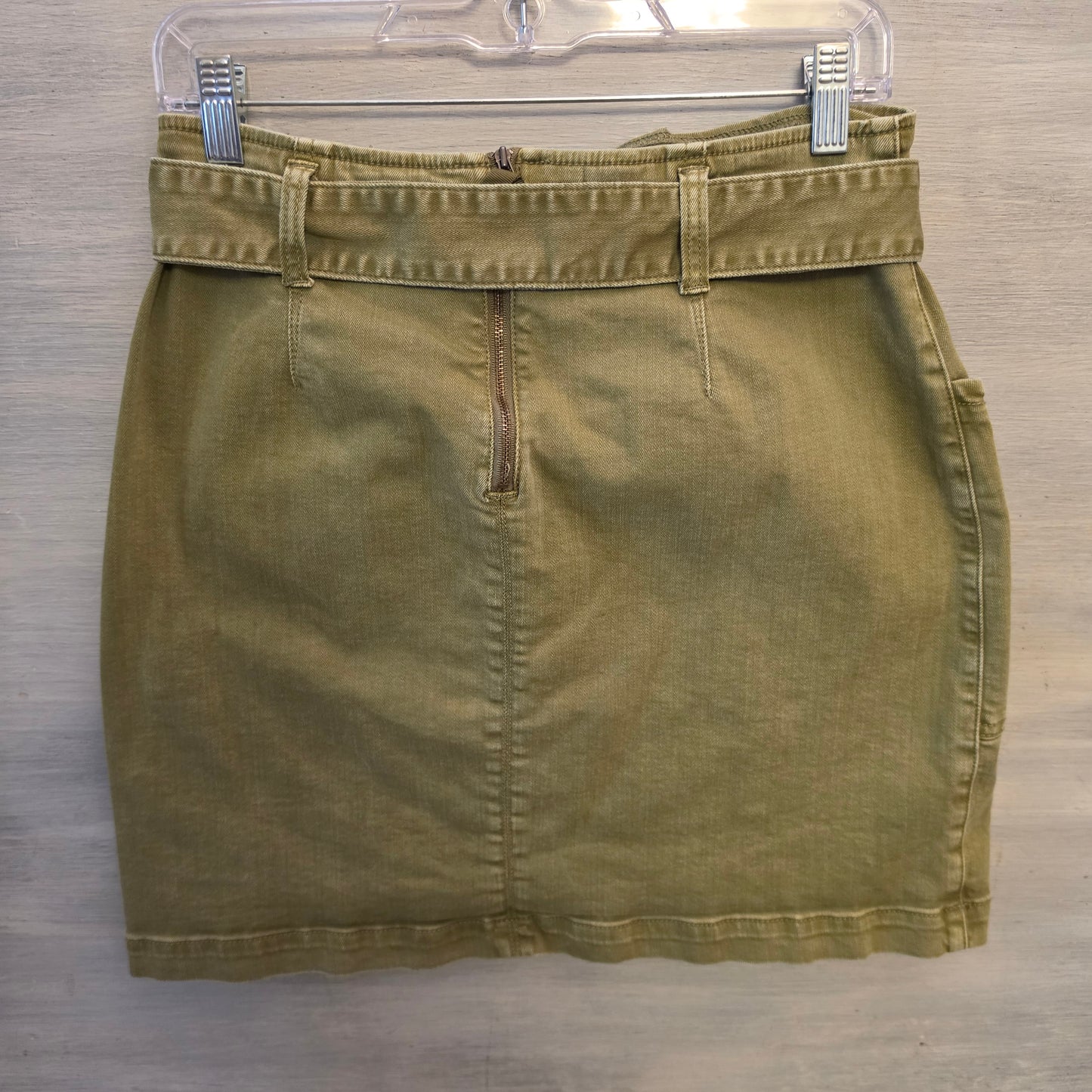 Pilcro & the Letterpress by Anthropologie "Charlie" Denim Mini Skirt Size U.S. 6 Good Condition